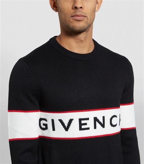 givenchy small logo sweater|Givenchy sweater price.